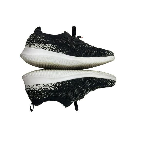 Skechers Women's Ultra Flex Twinkle Twinkle Trainers Black White Sneaker Size 7. - Picture 3 of 9